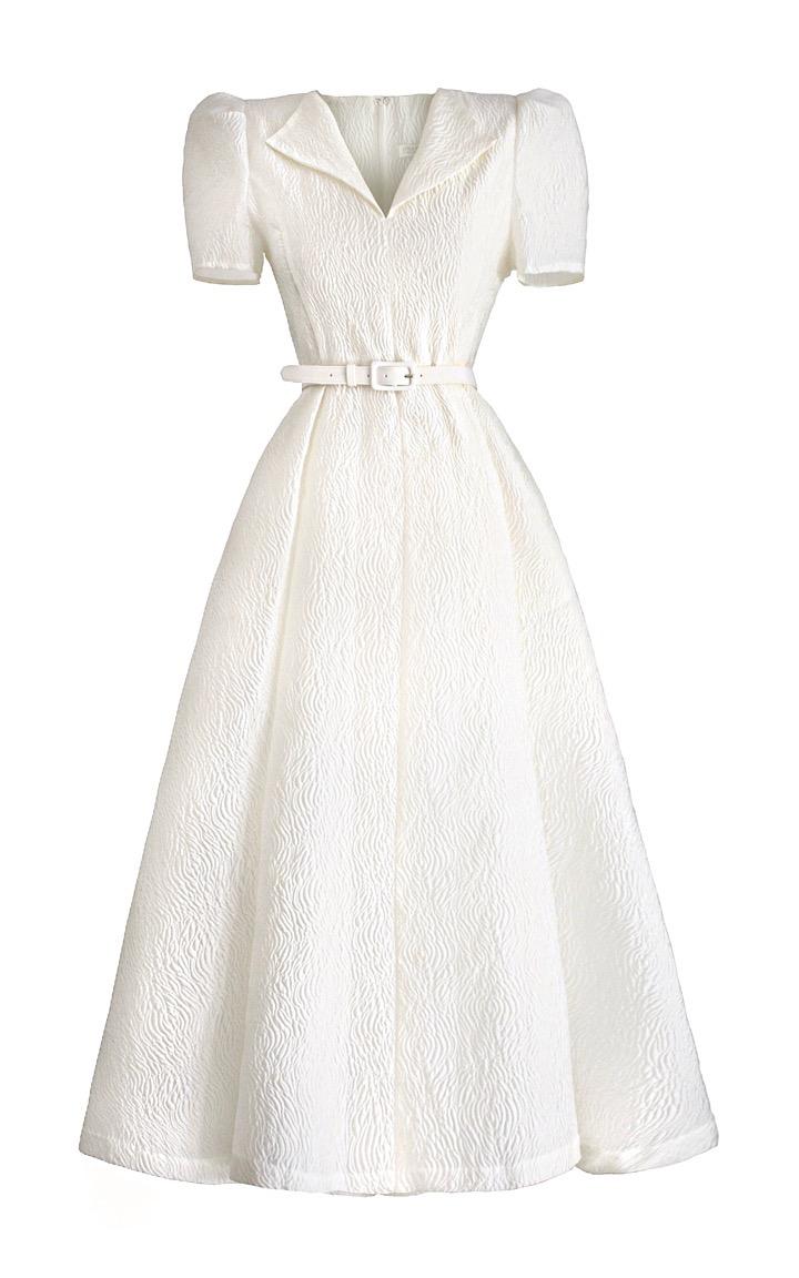 Été Jacquard Dress