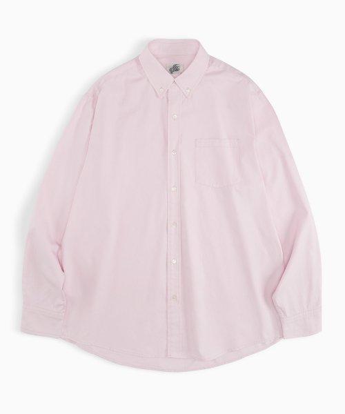 RELAXED BUTTON DOWN SHIRTS_OXFORD PINK