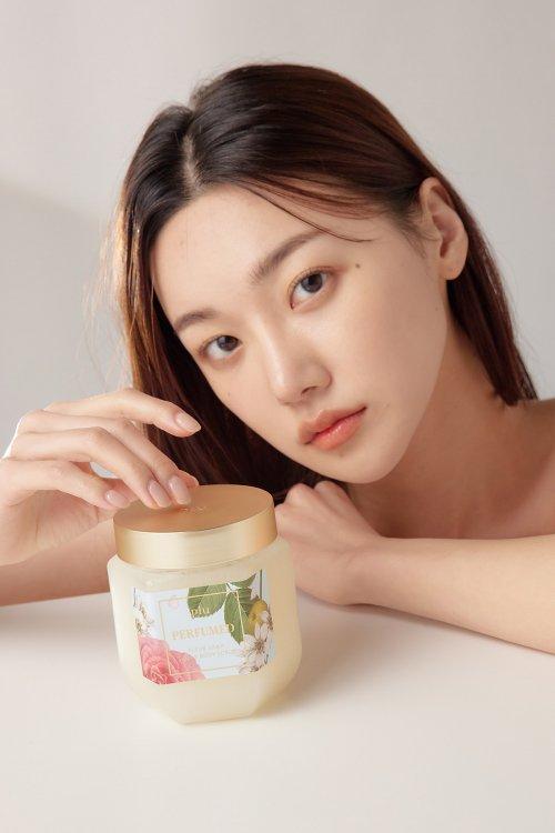 퍼퓸드 슈가 바디스크럽 500g 플뢰르솝 + 실버스푼