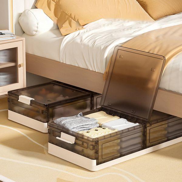 언더베드 수납함 침대 밑 리빙박스 바퀴달린 정리함