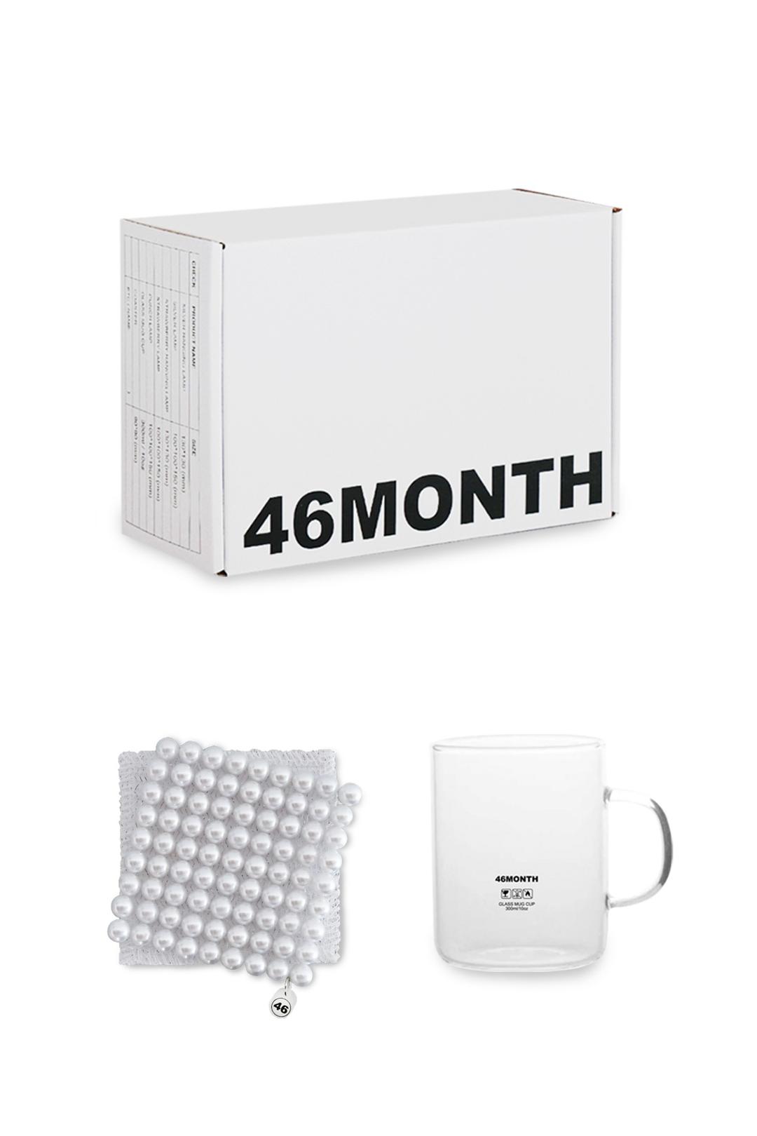 pearl coaster+cup set