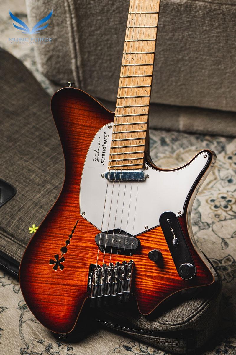 [2024 Final Sale! (~12/31까지)] Strandberg Salen Deluxe NX 6-Vintage Burst w/Birdseye Maple FB(신품) - C2201038
