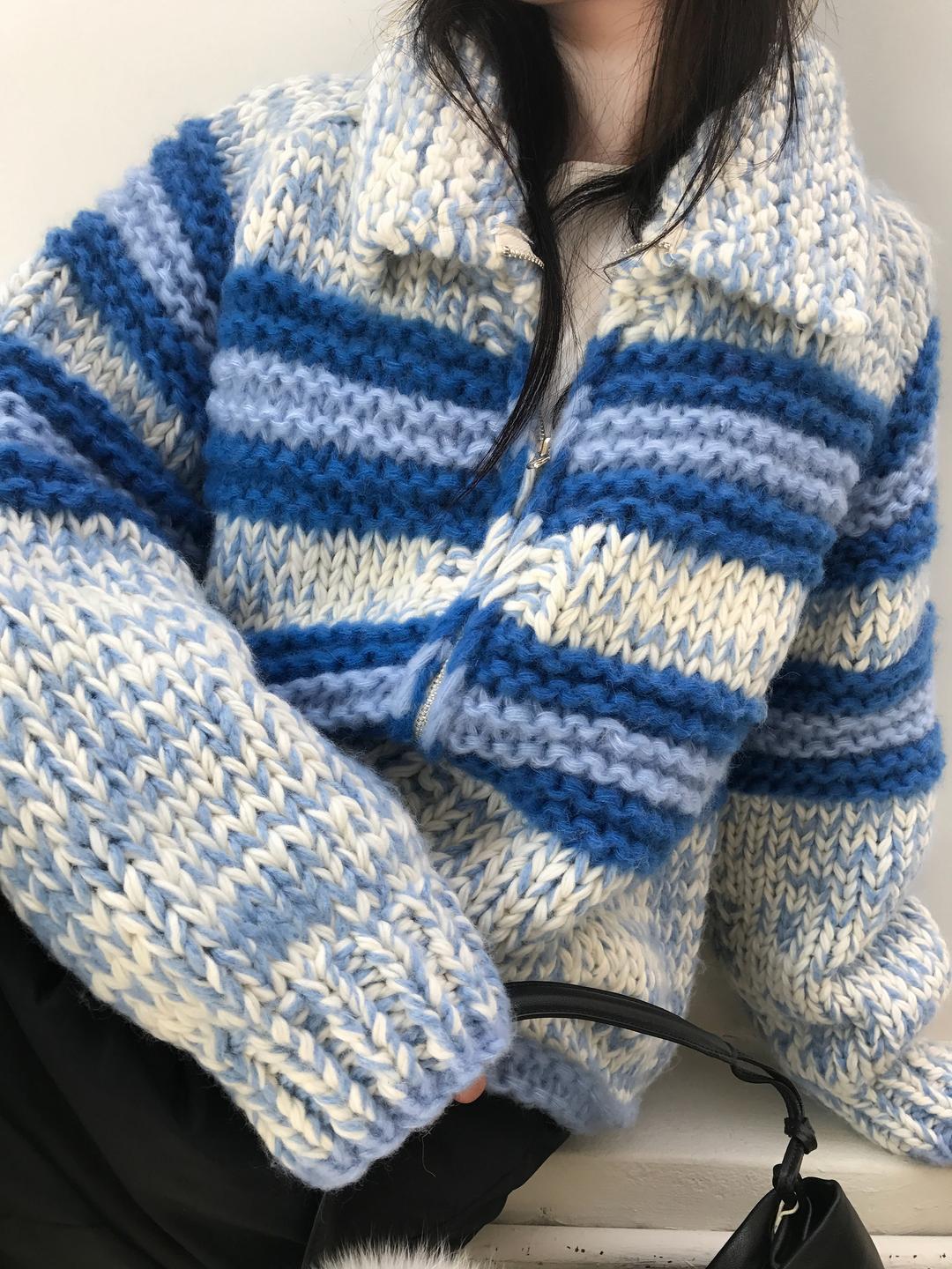 Snow flake cowichan cardigan