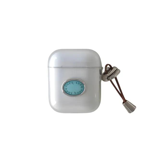 classic airpods case - mint brown