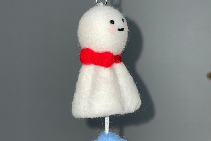 아기 날씨 인형 키링