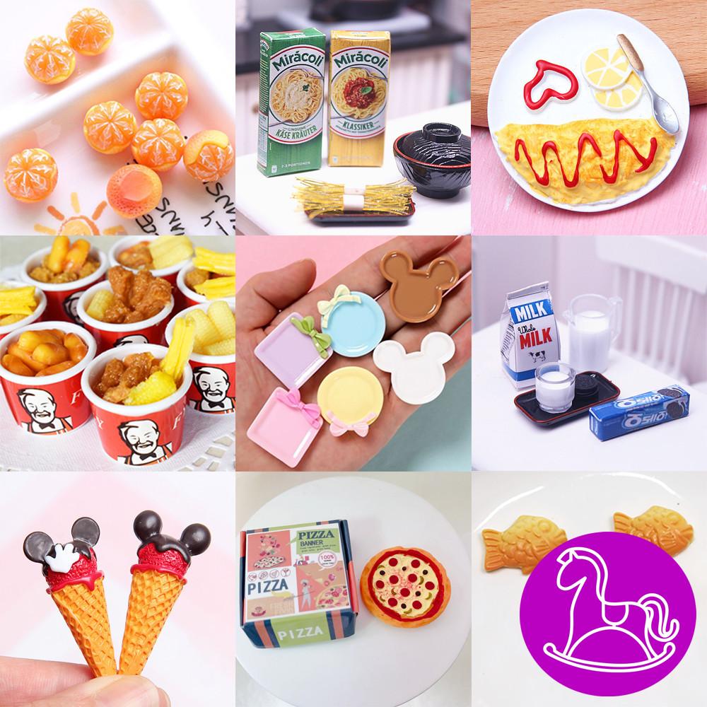 210종 음식 과일 미니어처 모형 인형 소품 리틀미미 오비츠11 실바니안 가구 돌하우스