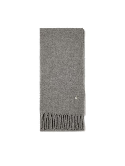 MATIN WOOL BLENDED MUFFLER IN GREY