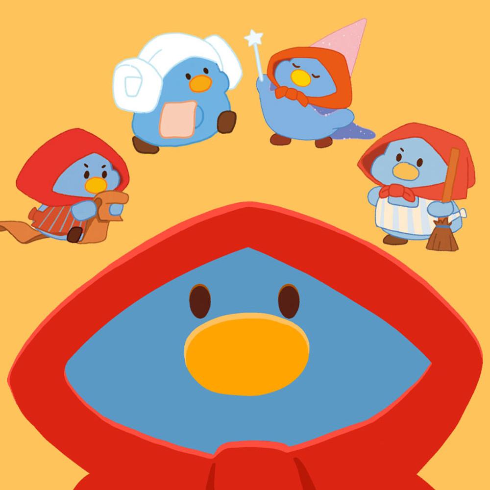 투명 다꾸 포티커팩 6+1