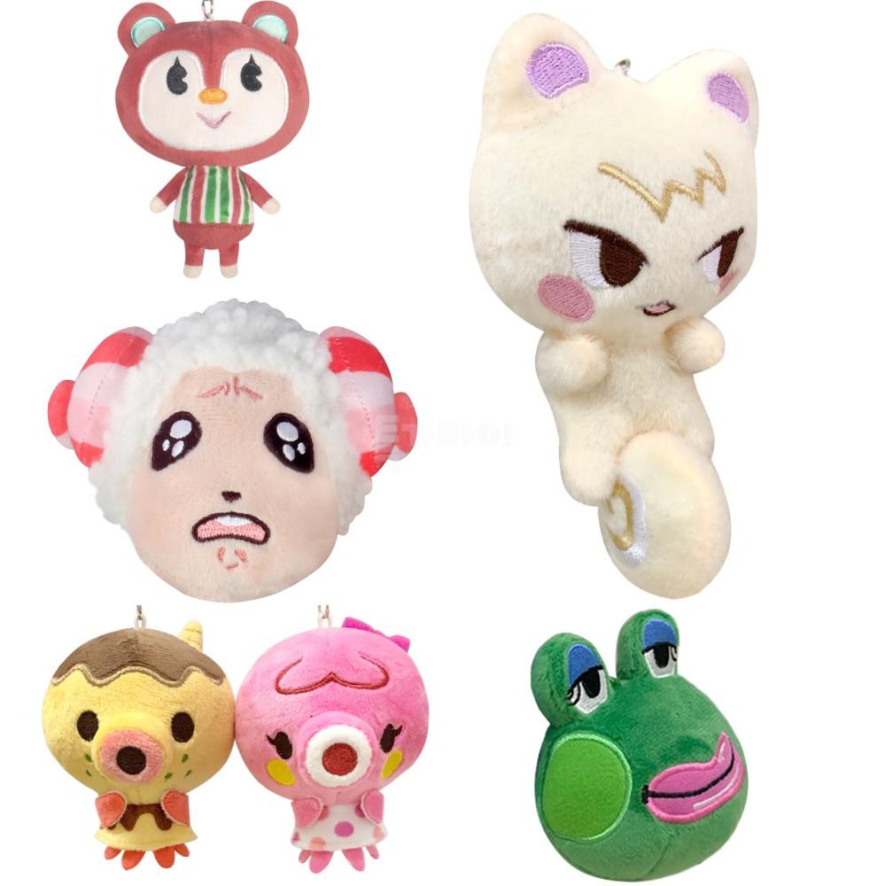 동물의숲 쭈니 다람 차둘 탁호 문리나 키링 6종 9cm/열쇠고리 동숲 모동숲 봉제 인형