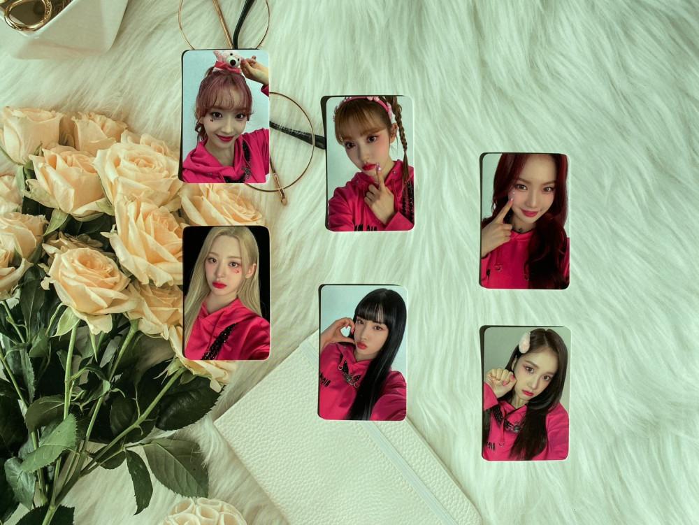 스테이씨 Teddy Bear 에버라인 1차 포카 수민 시은 아이사 세은 윤 재이 테디 베어 포토카드