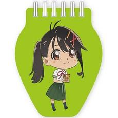 스즈메의 문단속 모양미니수첩 스즈메