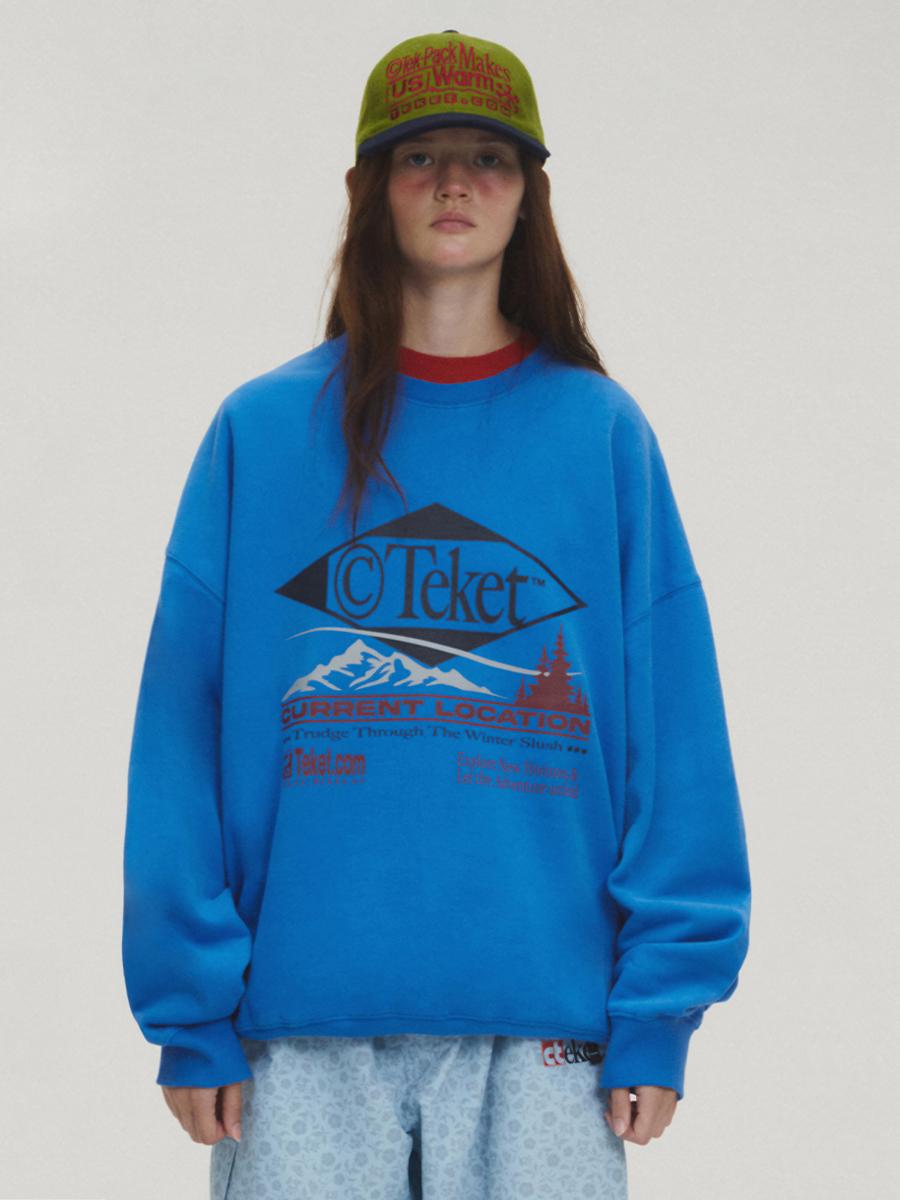 Resort Sweatshirt Blue