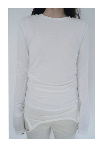 mild tencel T-shirt (5c)