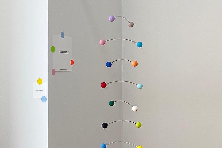Color ball mobile - CM 01 컬러볼 인테리어 모빌