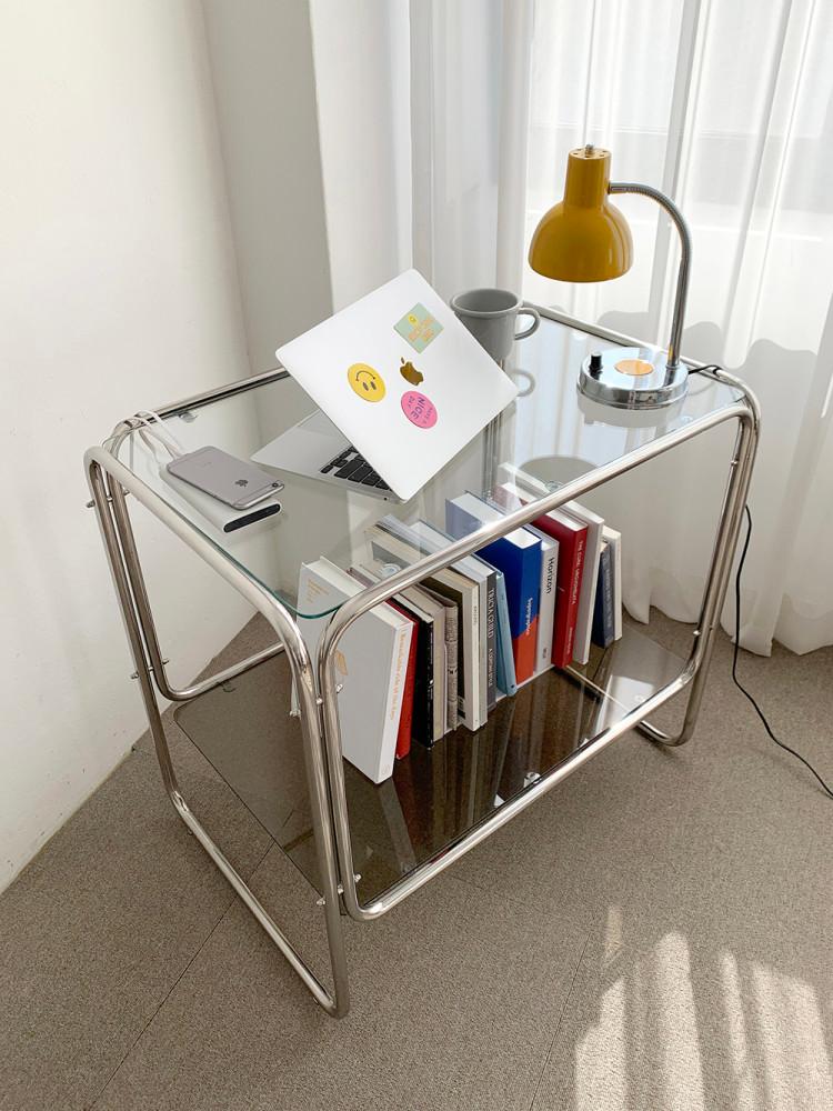 바미르 스테인레스 2단 테이블