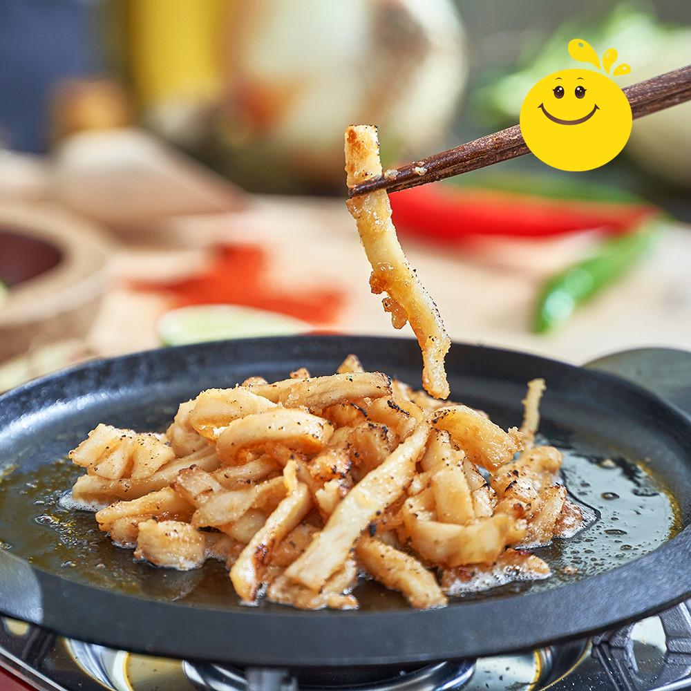 우물우물 영화관 즉석 땅콩버터 오징어 혼술 맥주 안주 4팩 320g