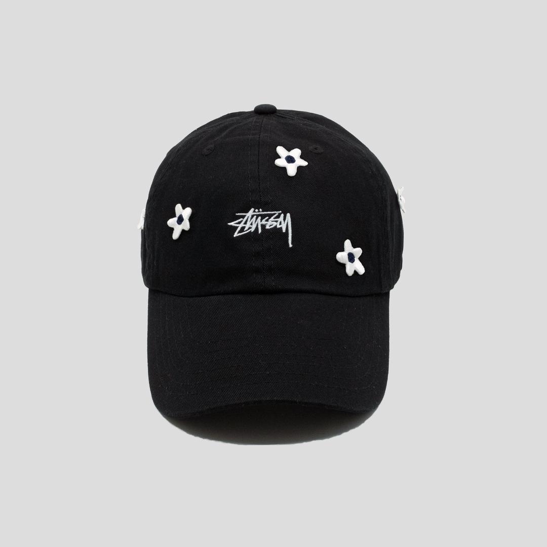 LIMITED [STUSSY] stock low profile emb cap black