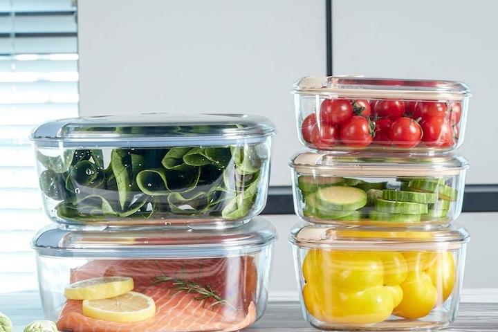 한손으로 딸깍,  쉽게 열고 닫는 프리미엄 트라이탄 밀폐용기 7P A 세트