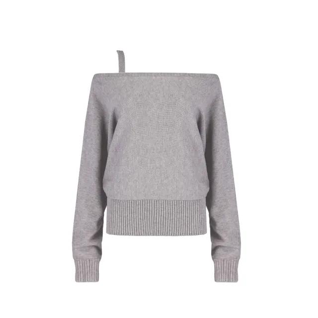 Grace one-shoulder knit