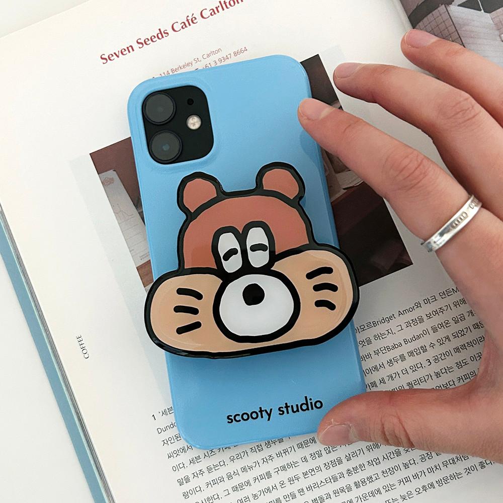 빅 그립톡 - face 다람이 / 정품 핸드폰