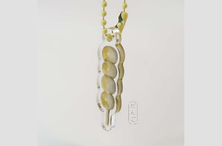 [i live with six cats] 키링 - 고양이의 미니 당고