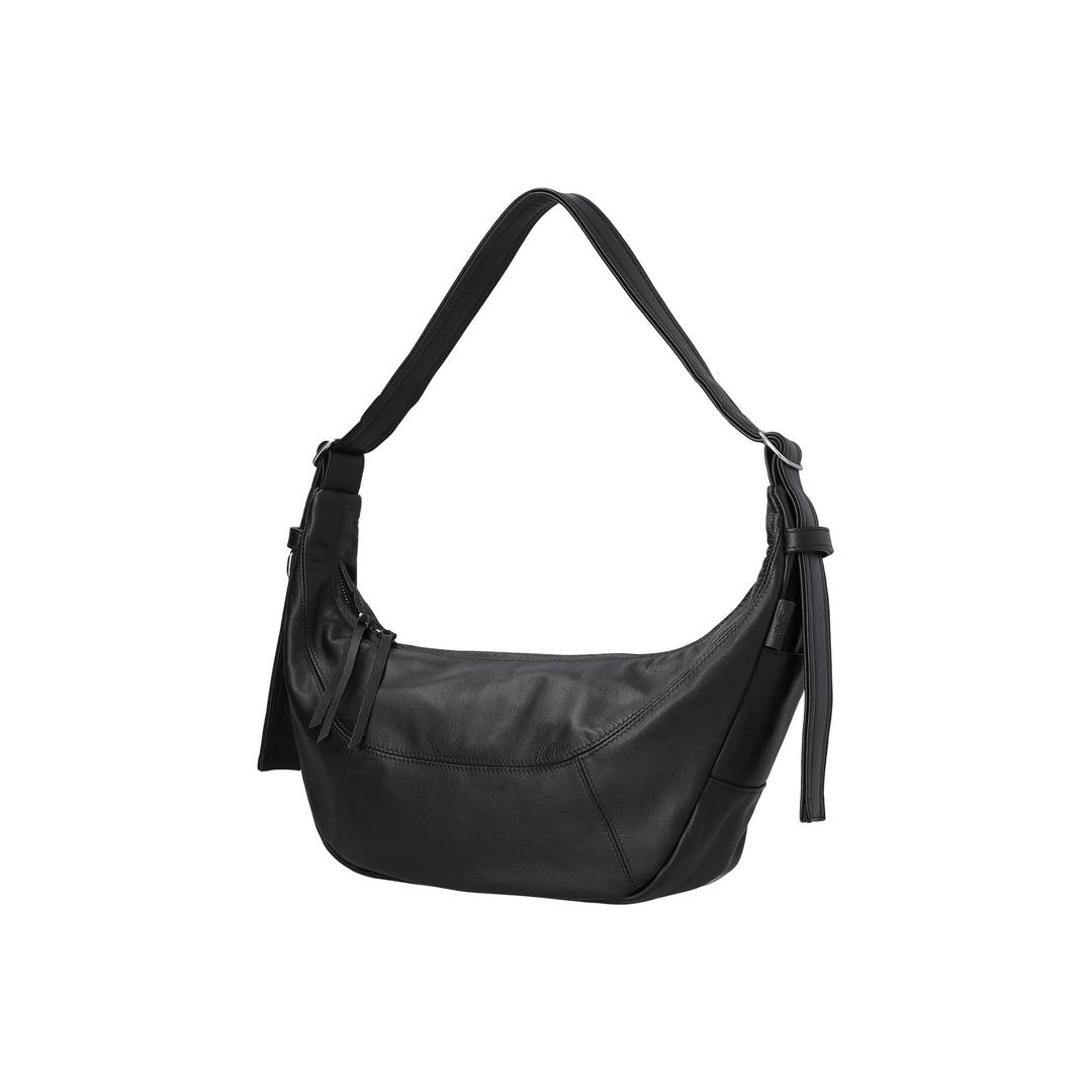 Voyager Bag (Small) / Black (Cow Leather)