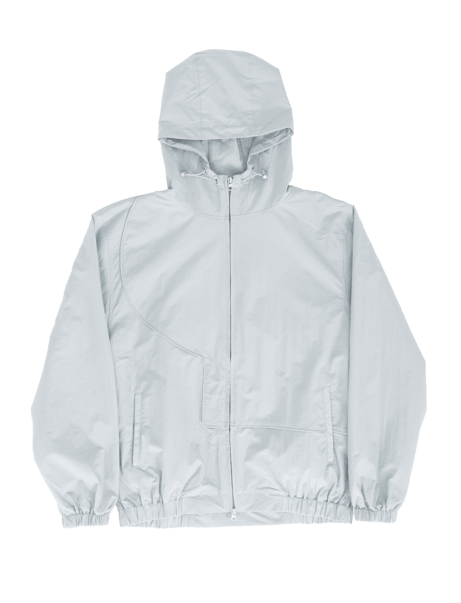 ARCHIVE Lightnig zip up ( LIGHT GRAY )