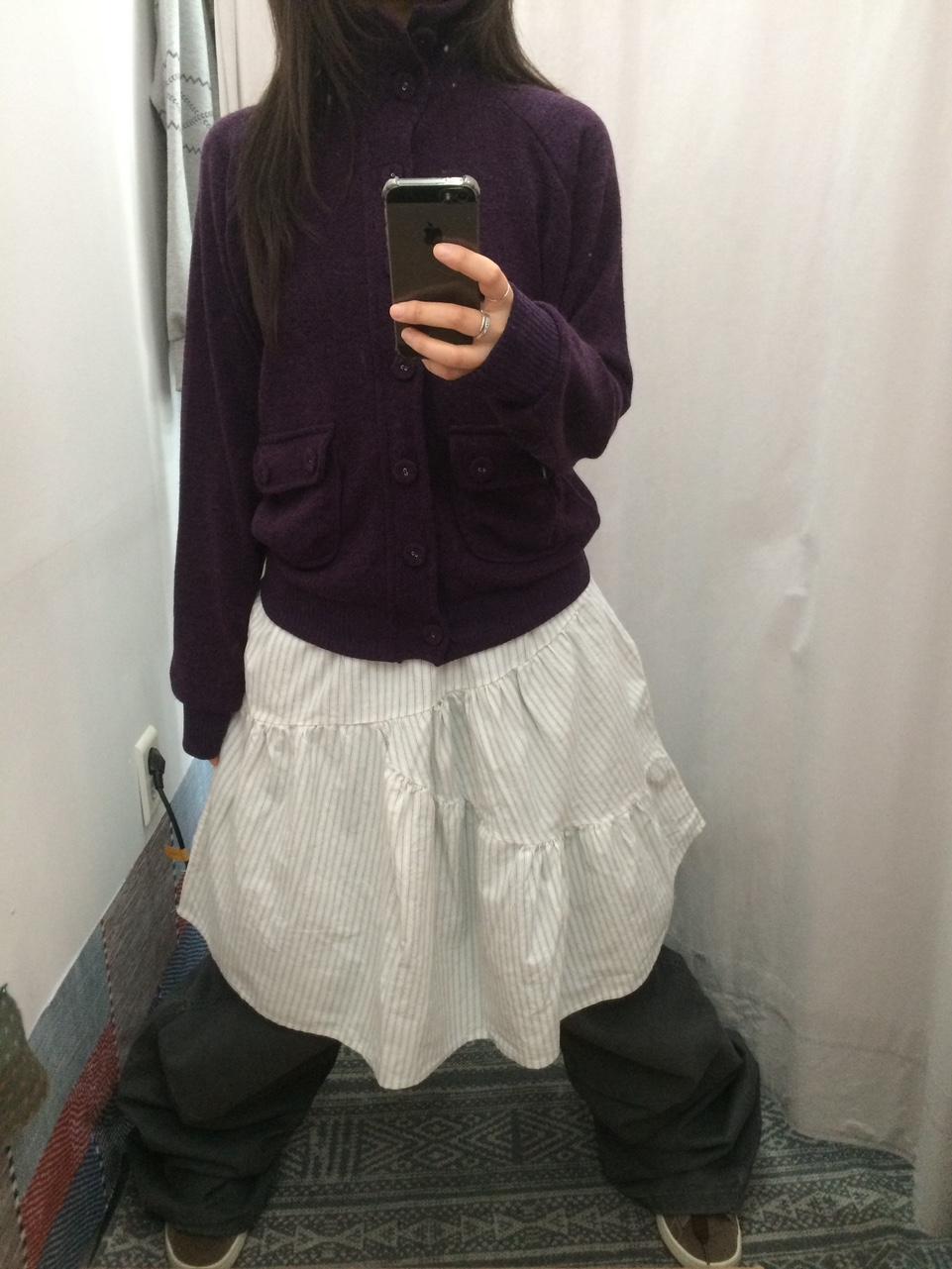 포아 버튼 니트 가디건 (3 color)