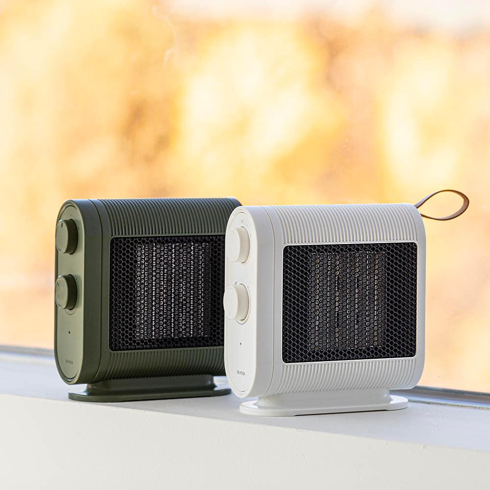 듀플렉스 가정용 캠핑용 사무실 발난로 PTC 미니 온풍기 전기히터 DP-AK15FH