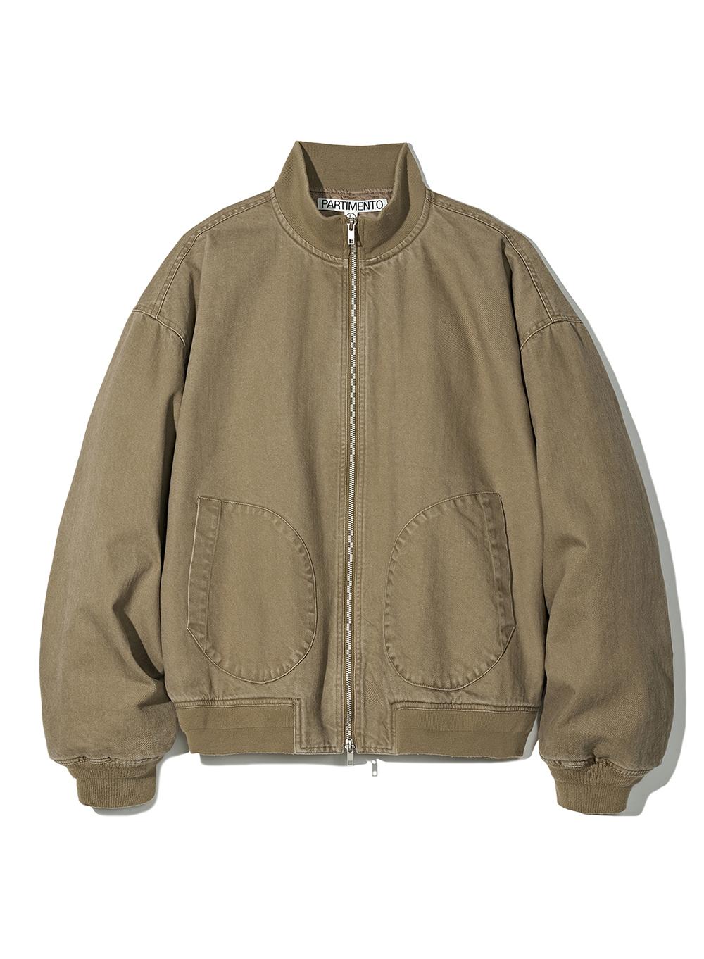 VTG Washed M-41 Deck Jacket_Beige