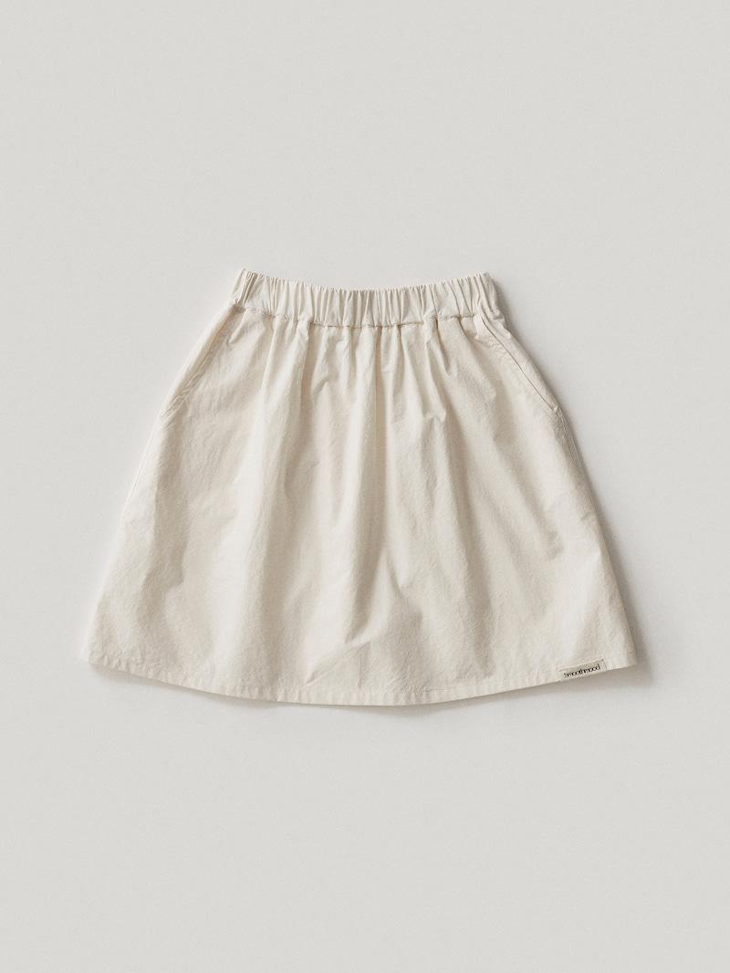 Serra Cotton Skirt Ivory