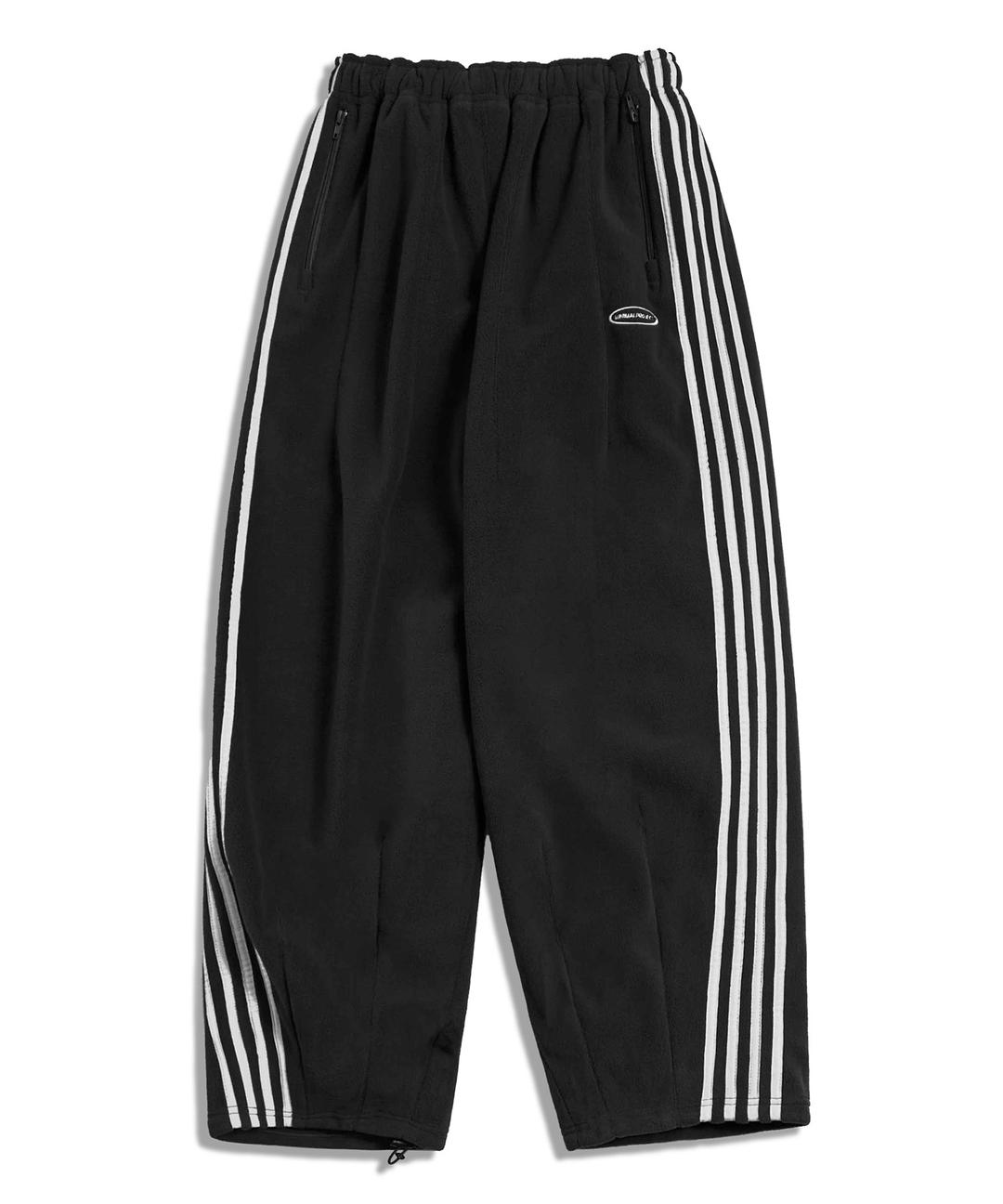SIDELINE HEAVY FLEECE TRAINING TRACK PANTS MTP125 [BLACK]