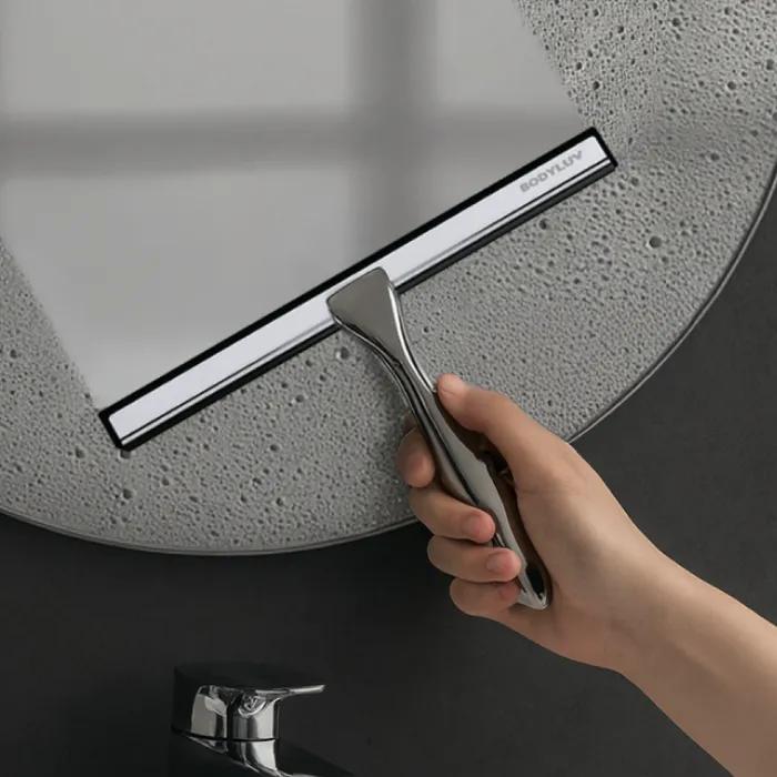 퓨어썸 메탈릭 욕실 스퀴지+보관 거치대