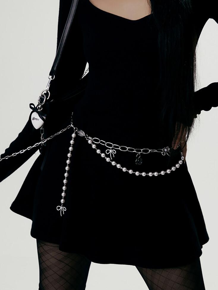 PEARL CHAIN BELT