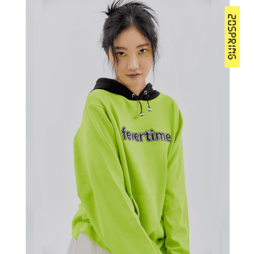 20 투톤후드 LIME