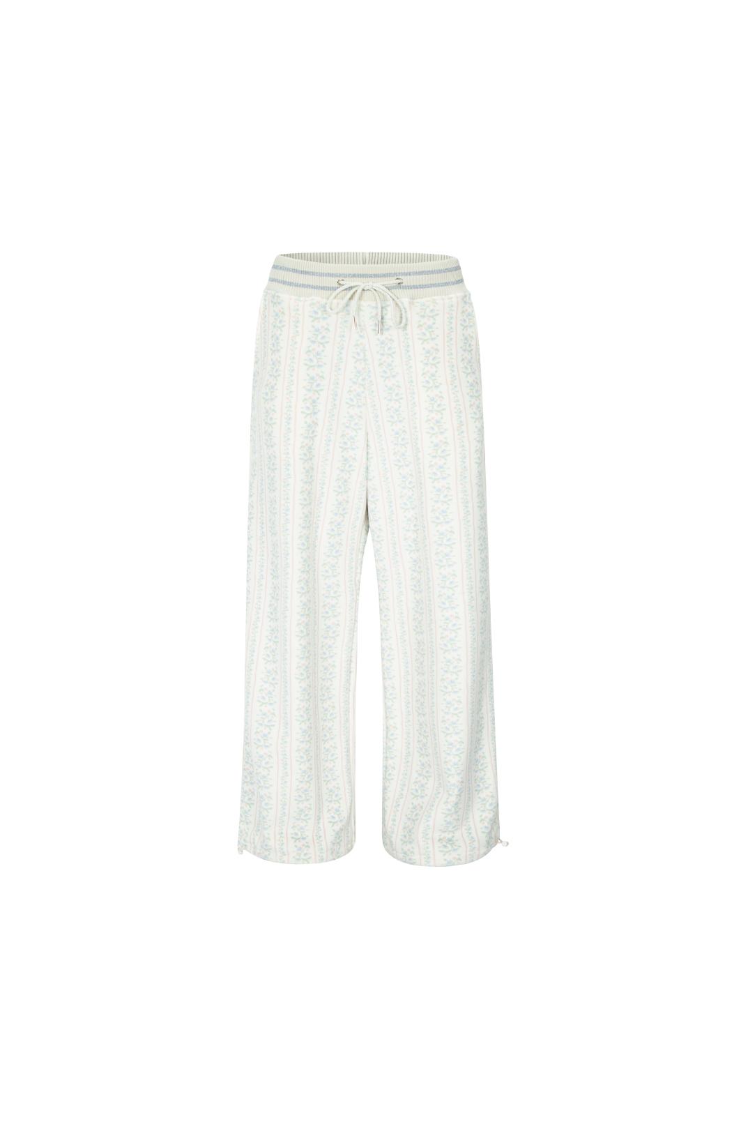 Flower fluffy pants
