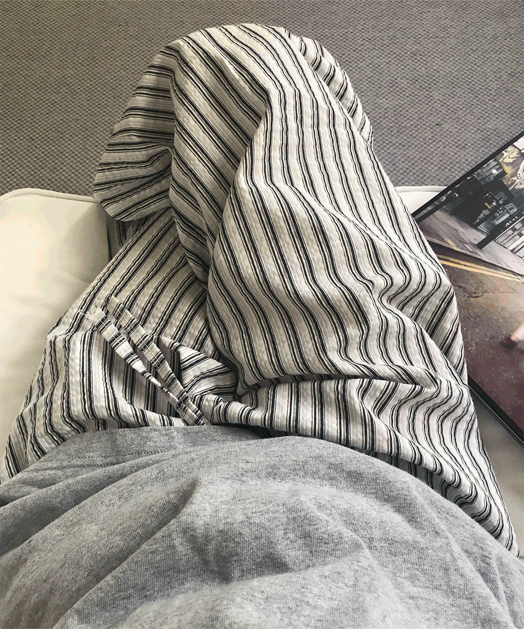 스윔 린넨 스트라이프 팬츠 (4color)