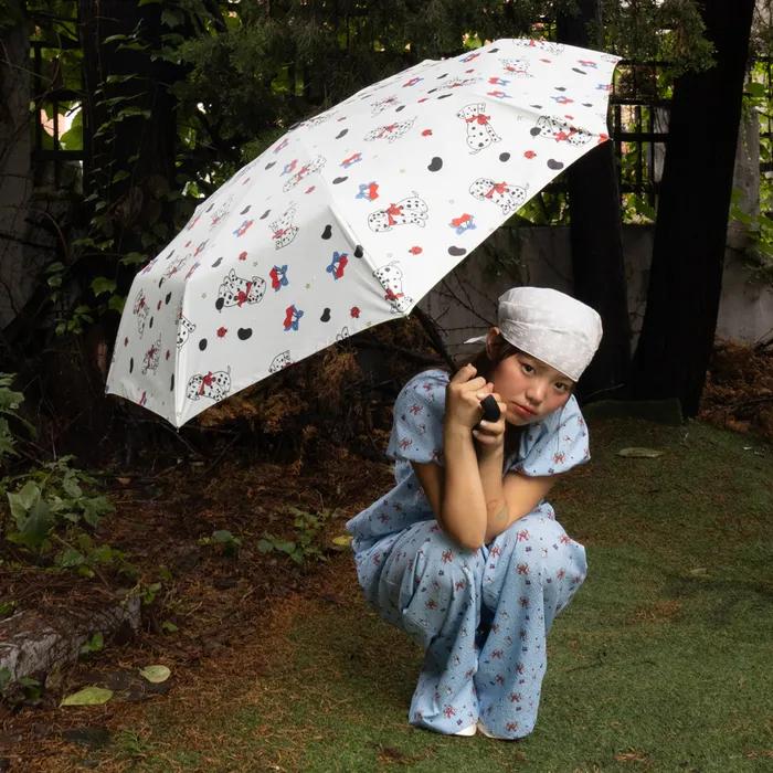 [29CM 단독]Dalmatian umbrella 달마시안 자동 우산 양산(ivory) 8/28 출고