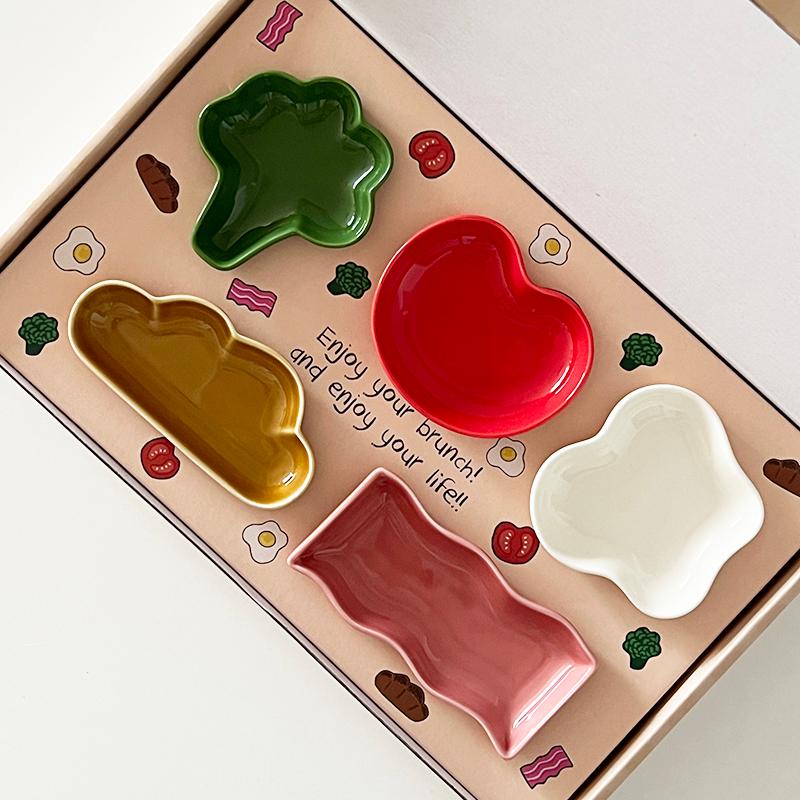 [브런치테이블] 5종 미니플레이트 SET (상시5%, gift box 포함)
