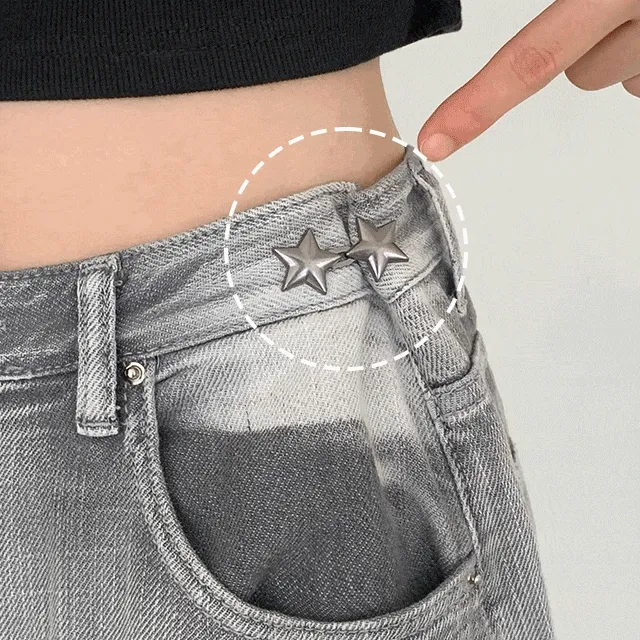 [1+1할인/셀프수선/초간단] 투스타 허리핏 줄이기 조절 요술단추 매직버튼 셀프수선 버튼