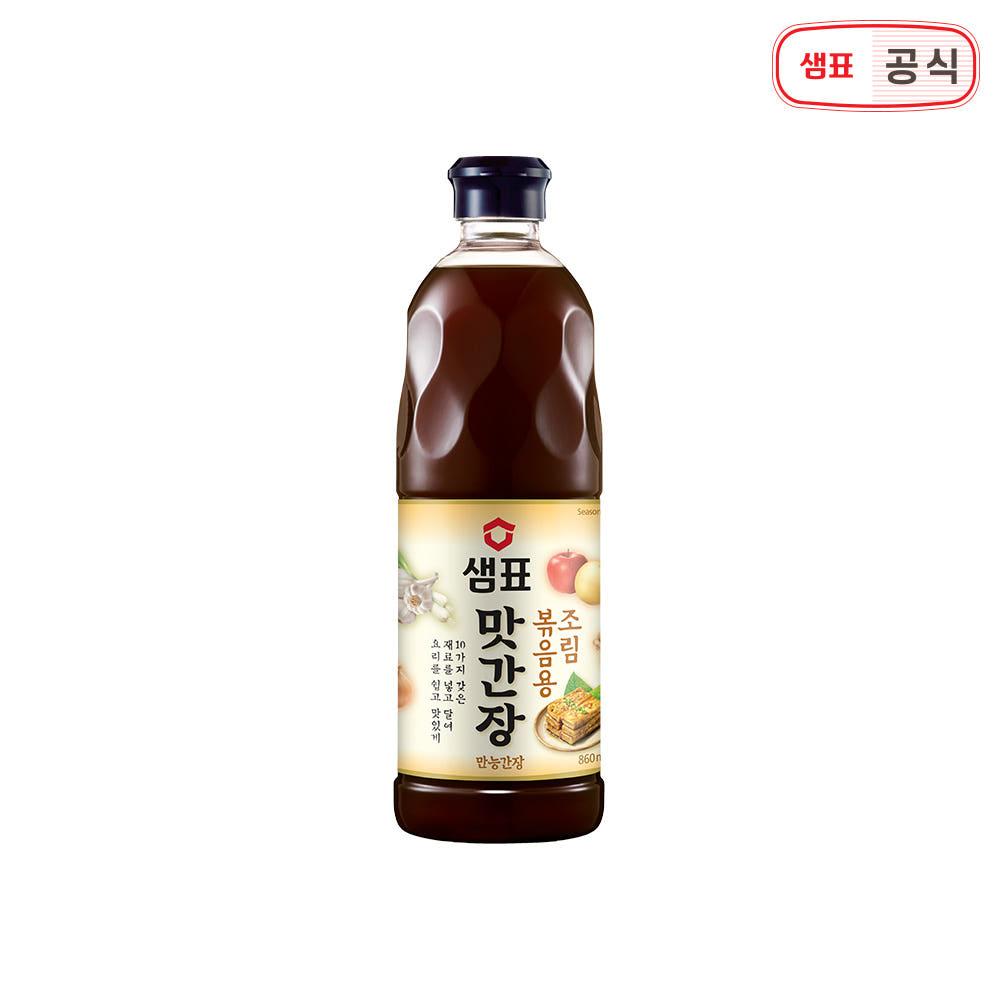 샘표 맛간장 조림볶음용 860ml 1병 
