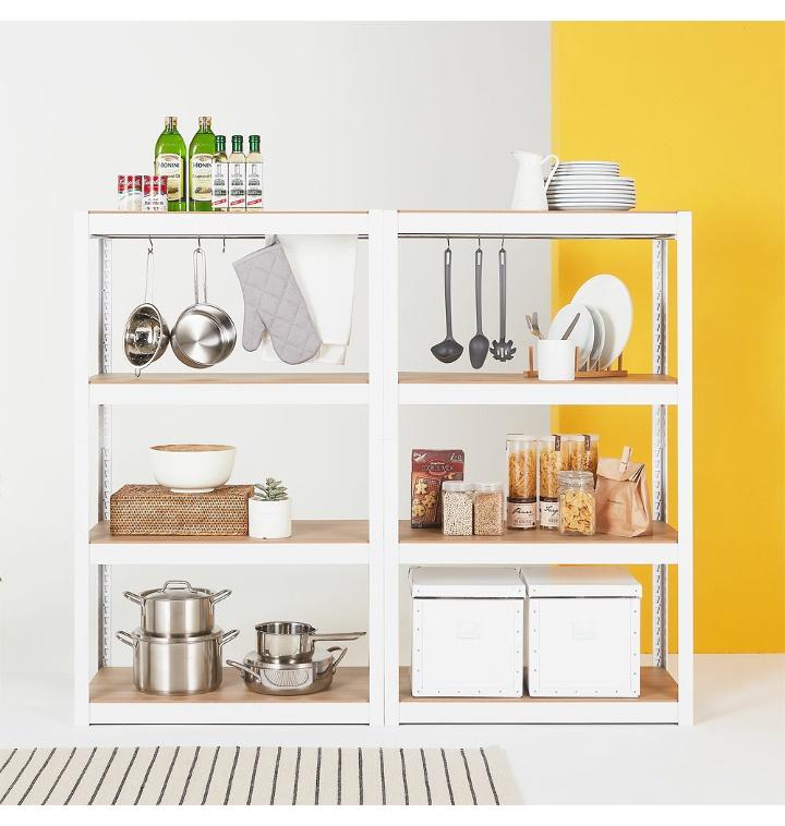 [티몬] 홈던트 하우스 조립식 인테리어 철제 선반 수납장