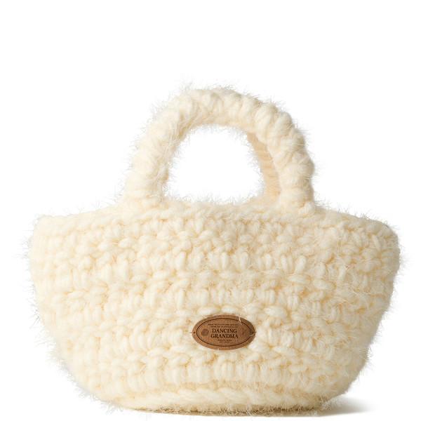 WINTER GARDEN TOTE : ANGEL WHITE