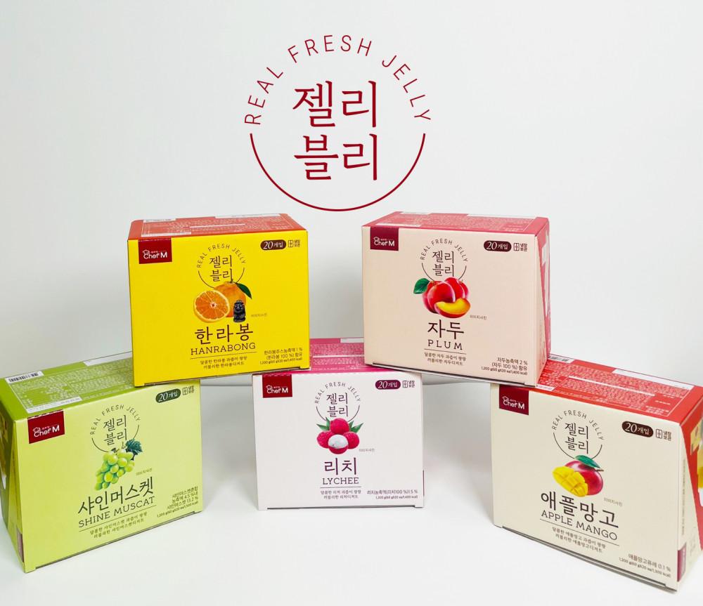 젤리블리 자두,애플망고,리치,샤인머스켓,한라봉 중 택1