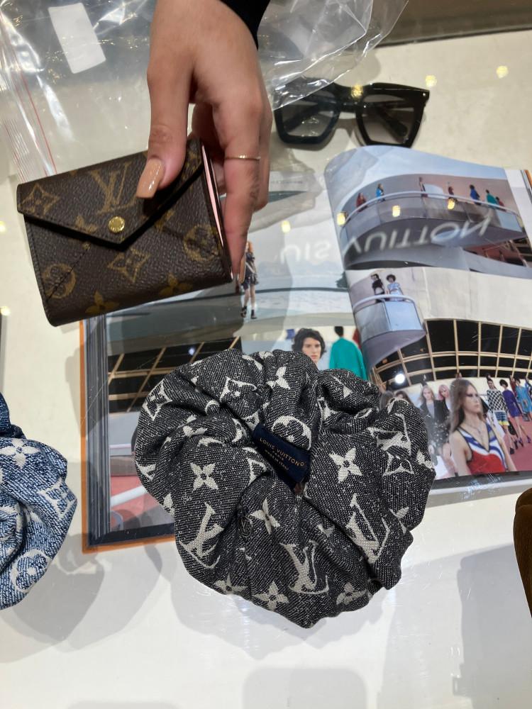 [Louis Vuitton] 루이비통 모노그램 데님 스크런치 M78226