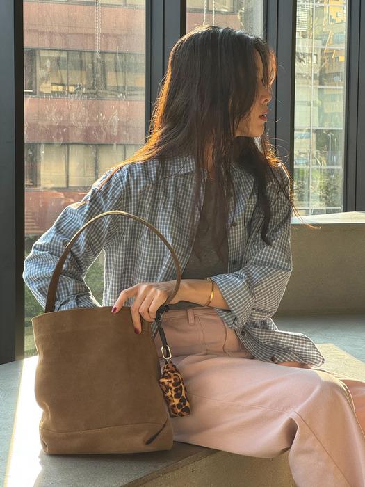 COCO CHECK SHIRT_BLUE