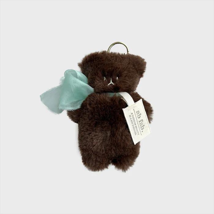 Bibi Key ring - Mint choco teddy 곰인형 키링