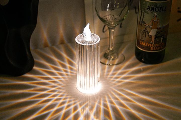 프리즘 LED 캔들 무드등