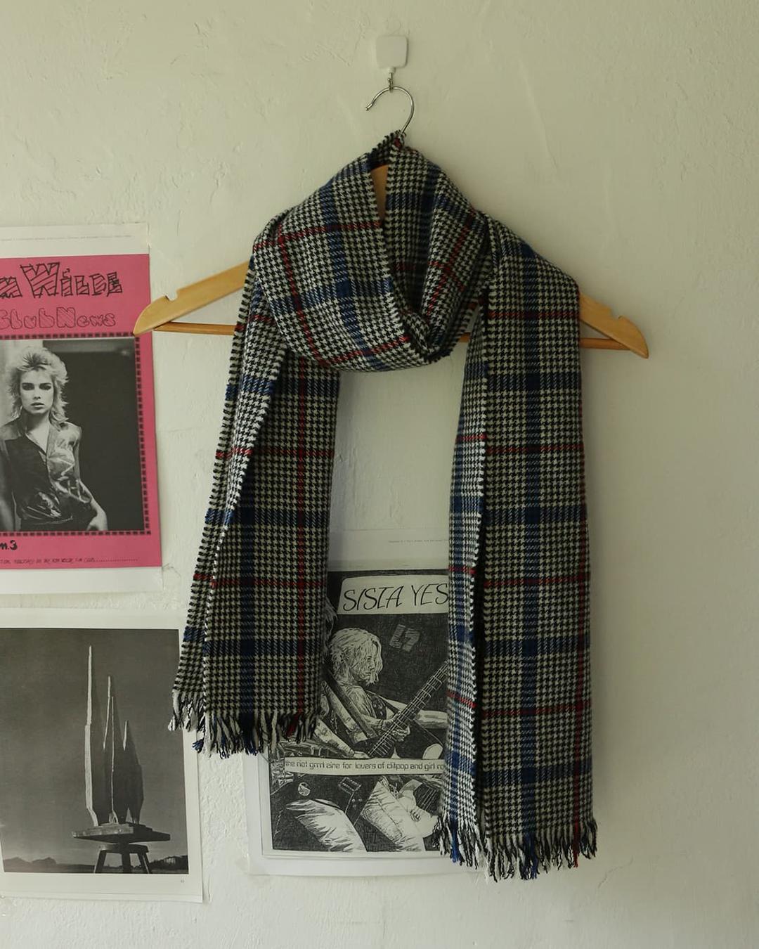 준야 와타나베 맨 울 하운드투스 머플러  | 후루츠패밀리