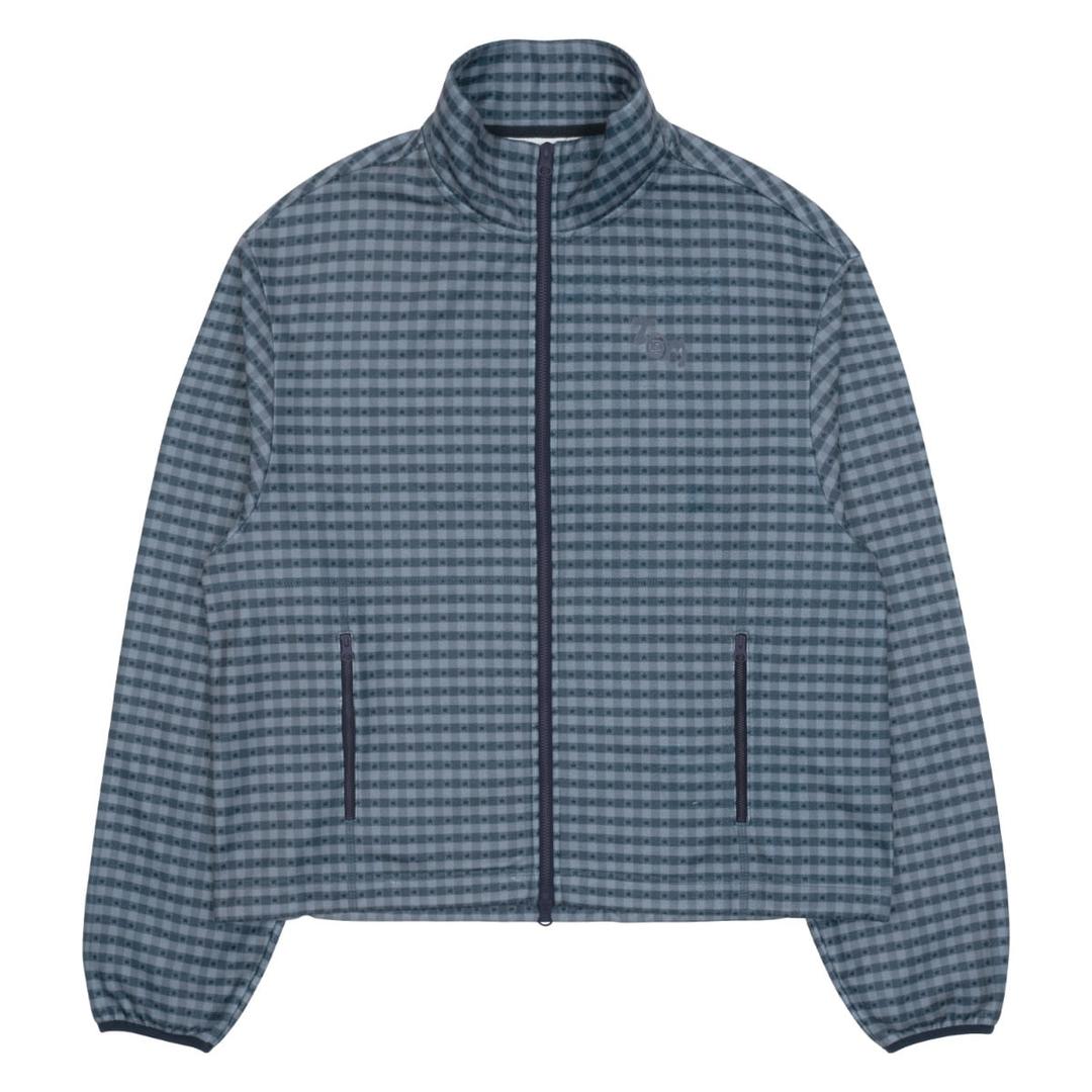 TCM starfish mini check fleece (navy) (11/21 예약배송)